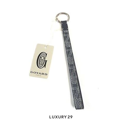 Goyard sesame key rings